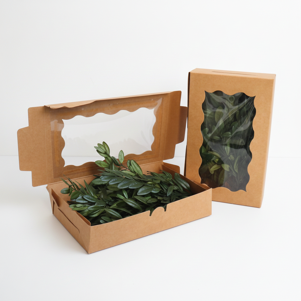 Stabilizovaný Buxus – zelený, box pro aranžování